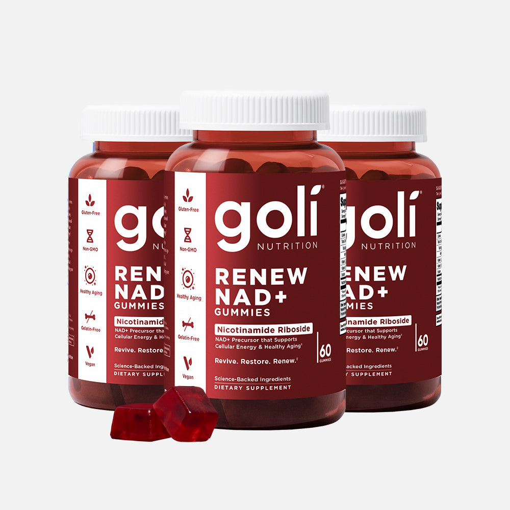 BOLI Renew NAD+ Gummies - 3 Bottles