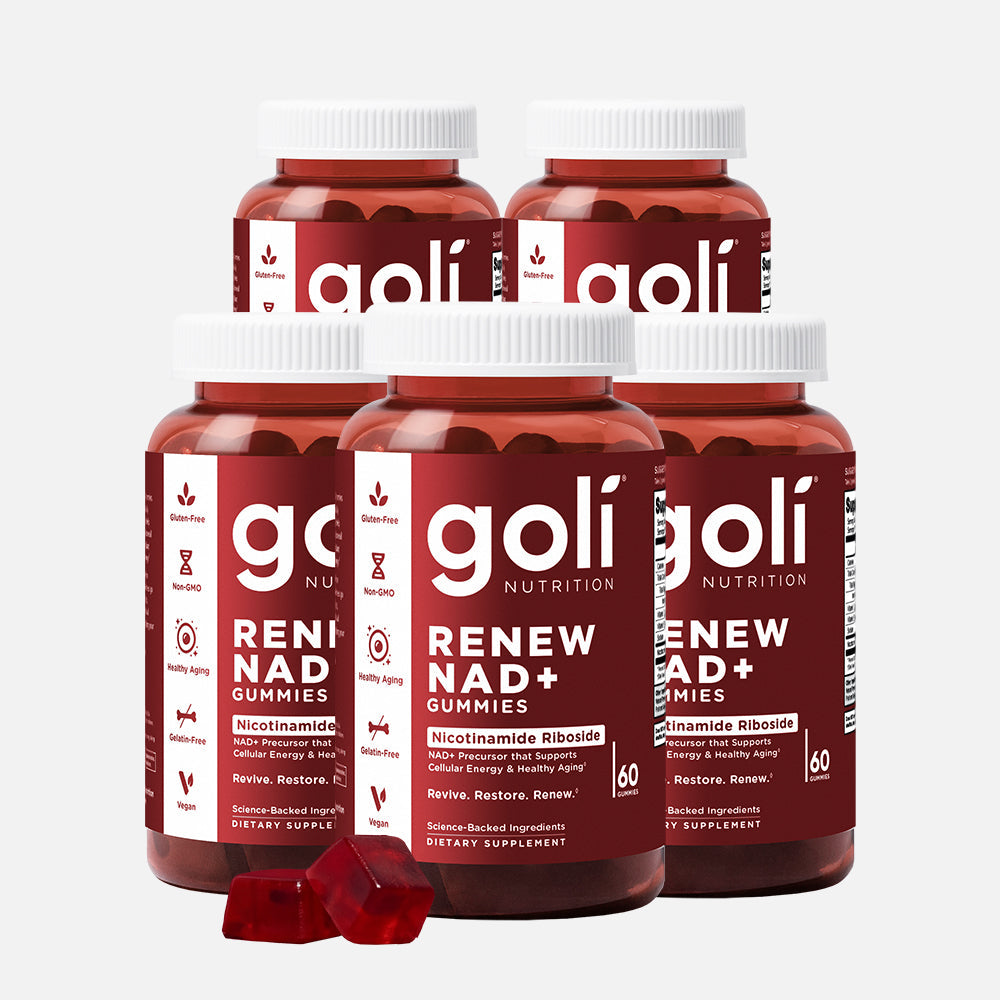 BOLI Renew NAD+ Gummies - 5 Bottles