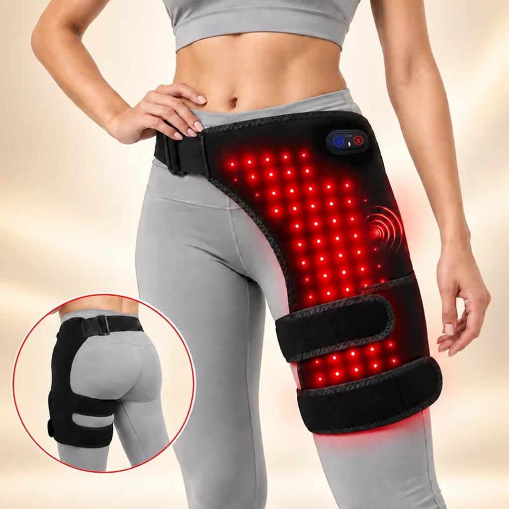 Lumina worn on the outer hip